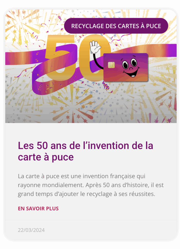 ADIMAS | Les 50 ans de l'invention de la carte à puce